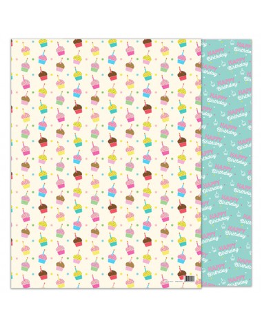 Wrapping Paper - WP4964-HAL034 - Cake Pattern